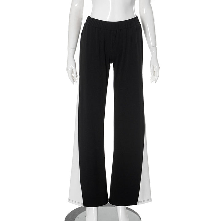 Dame brede chiffon-bukser Stilla