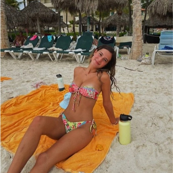 Femme Stilfuldt Cut-Out-Bikini-Sæt Stilla