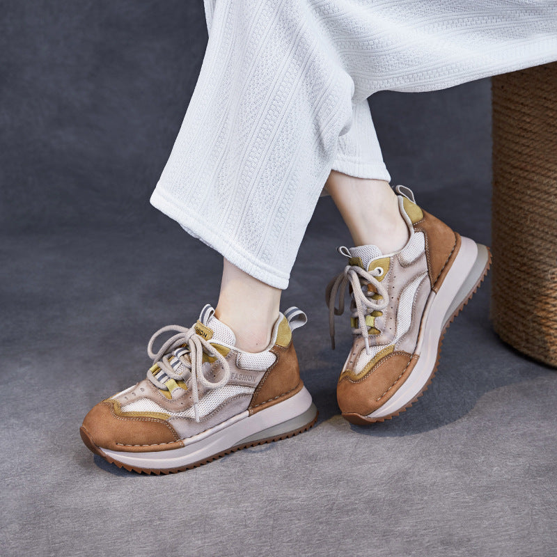 Dame stilfulde fritids sneakers Stilla