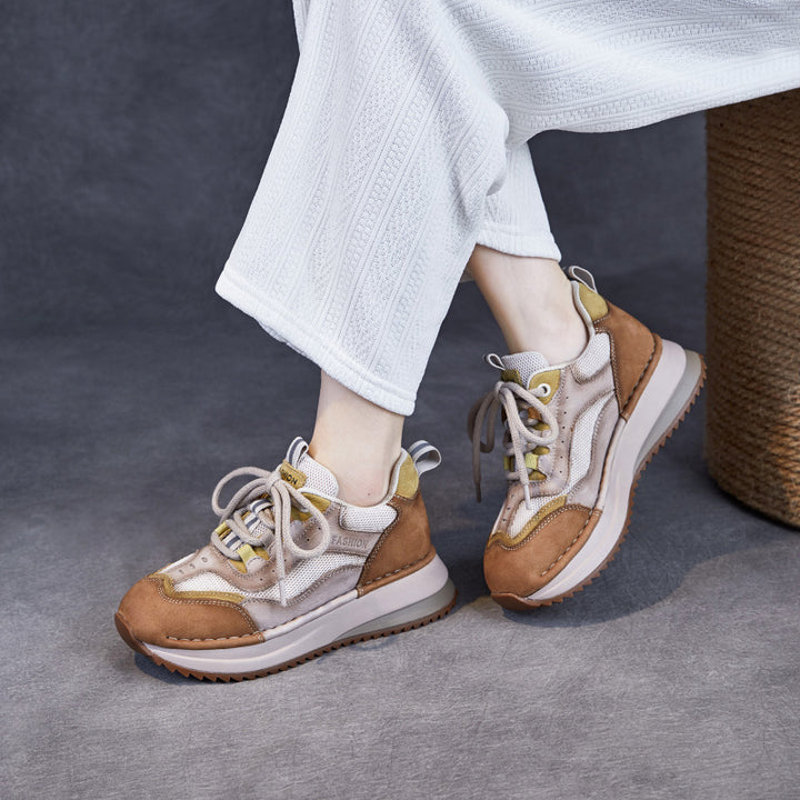 Dame stilfulde fritids sneakers Stilla