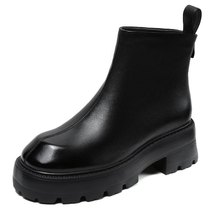 Dame Chunky Plateau snøresko med smart finish Stilla