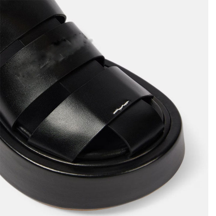 Dame Chunky Platform Slingback Sandaler Stilla