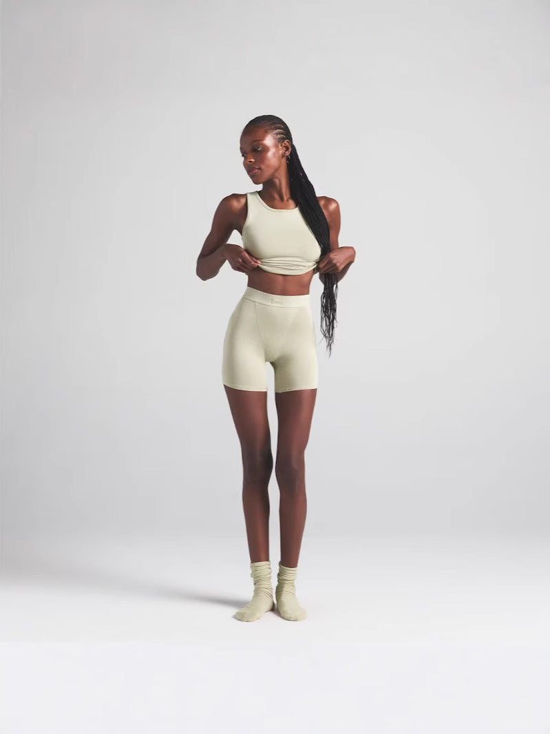 Dame Komfort Stretch Lounge Shorts Stilla