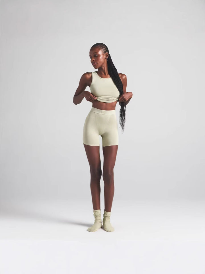 Dame Komfort Stretch Lounge Shorts Stilla