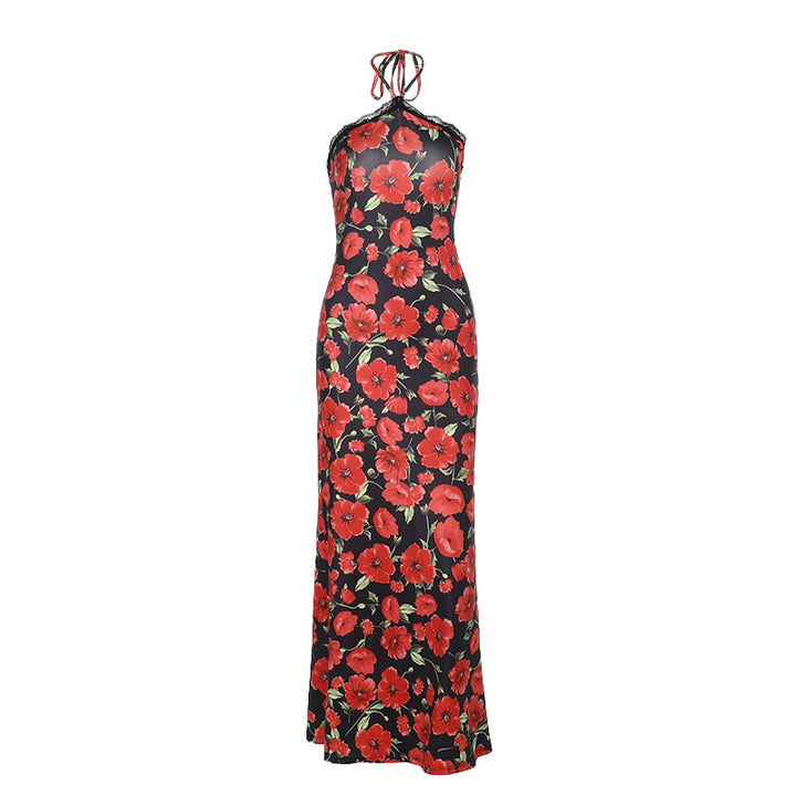 Dame Floral Maxi Kjole Stilla 1751522050