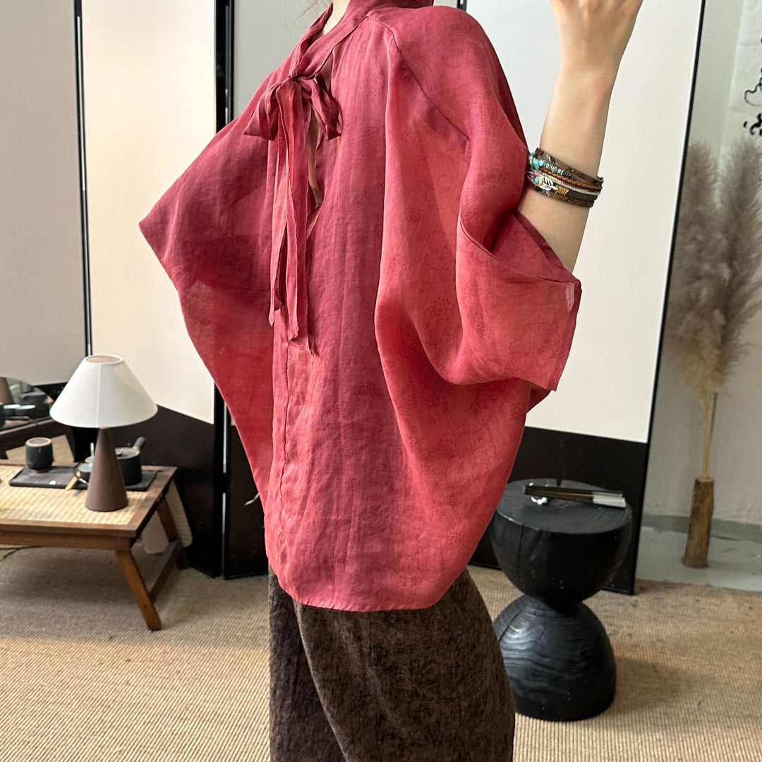 Femme Let Relaxed Fit Linned Top Stilla
