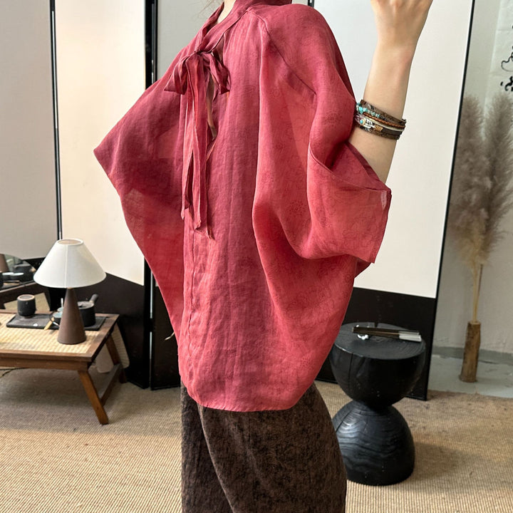 Femme Let Relaxed Fit Linned Top Stilla