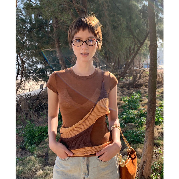 Dame Trendy Layering-Overdel Stilla