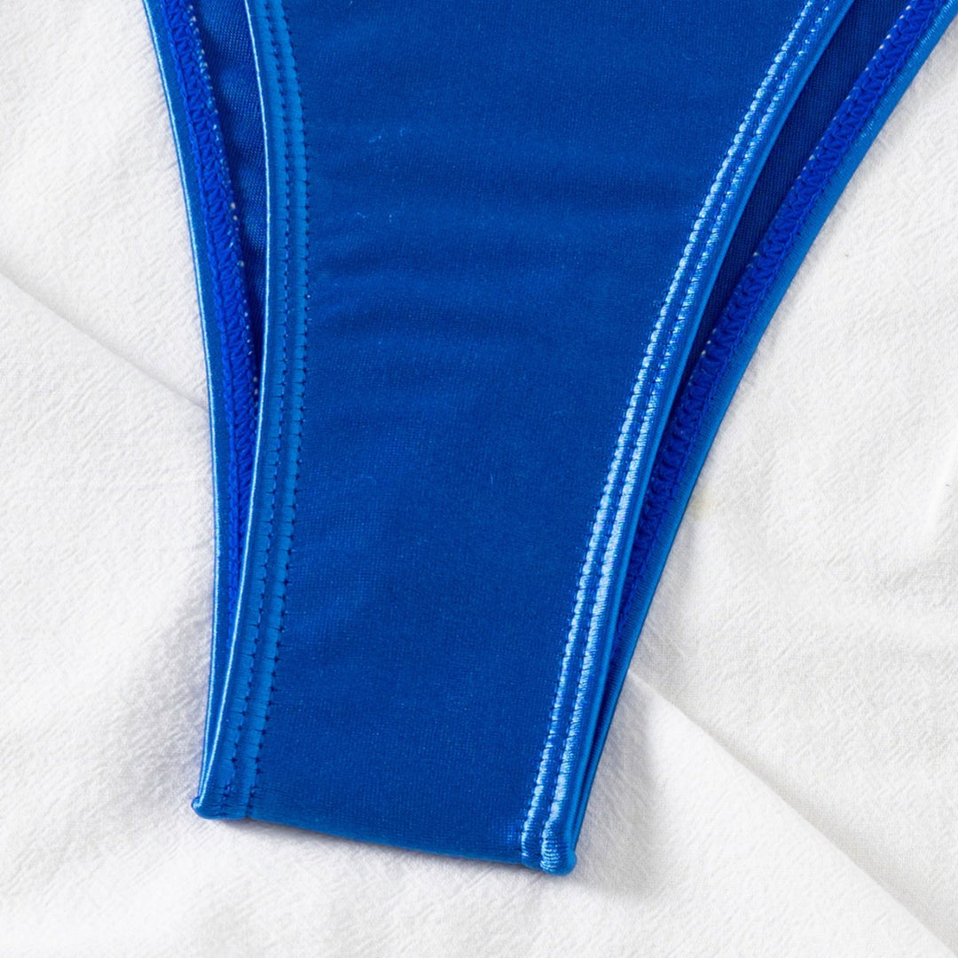 Dame bikini-sæt med triangle-top og justerbare trusser Stilla