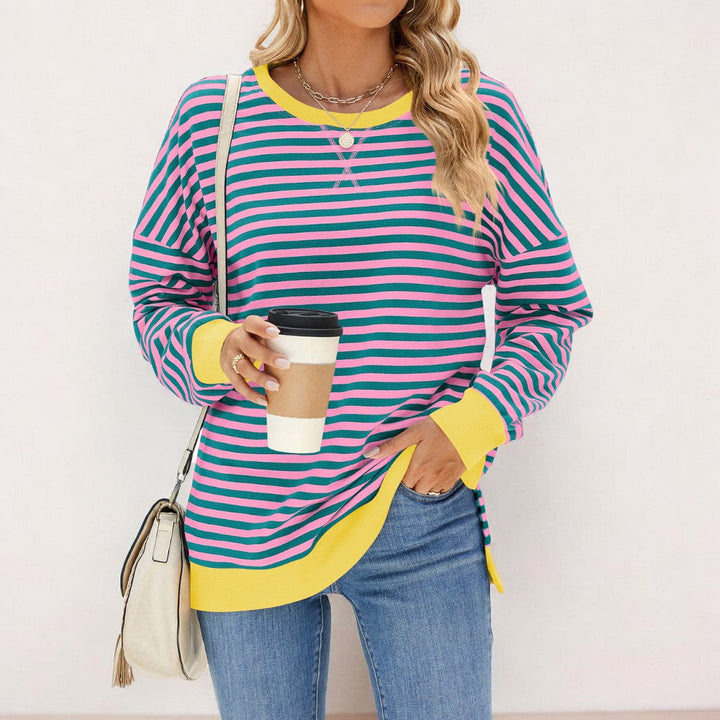 Stilla | Lækkert Stribet Pullover