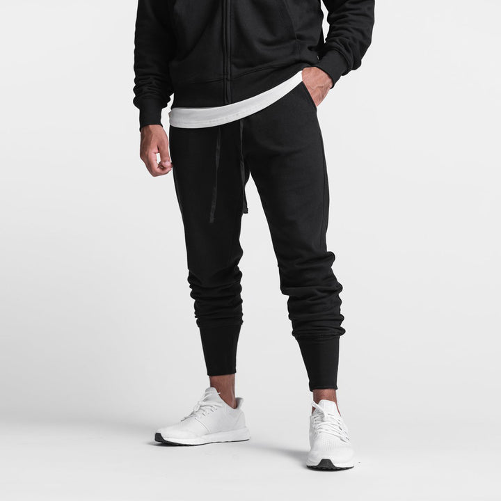 Herrer Sportlig Joggingbukser med Slim-Fit og elastisk Talje Stilla