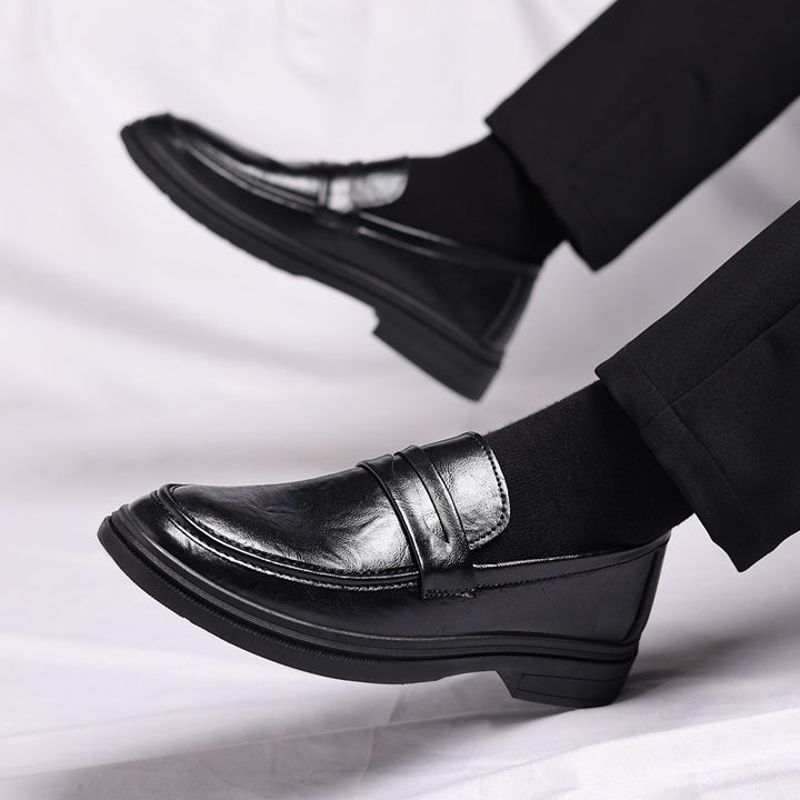 Herrer Klassiske Læder Slippers Stilla