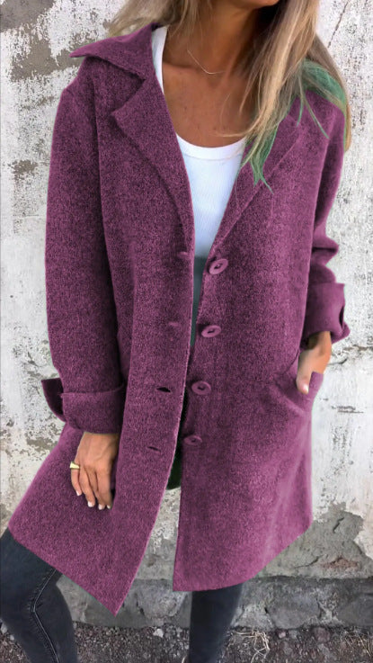 Stilla | Komfortabel efterårsjakke med knapper