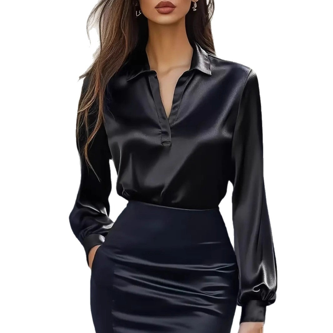 Damer elegant bluse Stilla
