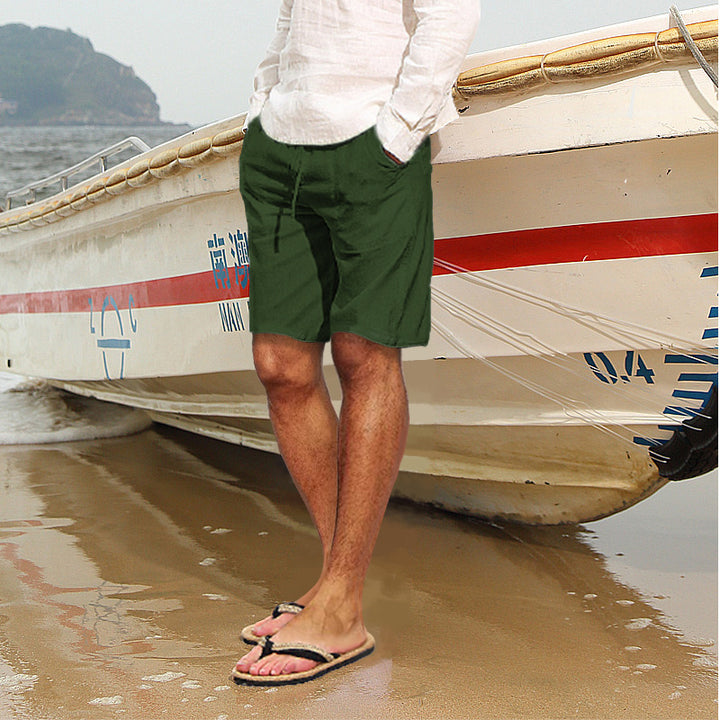 Herrer Luftige Strandshorts med praktiske sidelommer Stilla