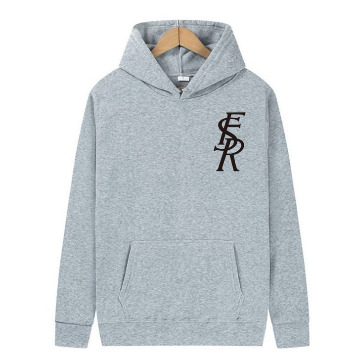 Kvindernes hoodie sweatshirt med moderne logo design Skovae