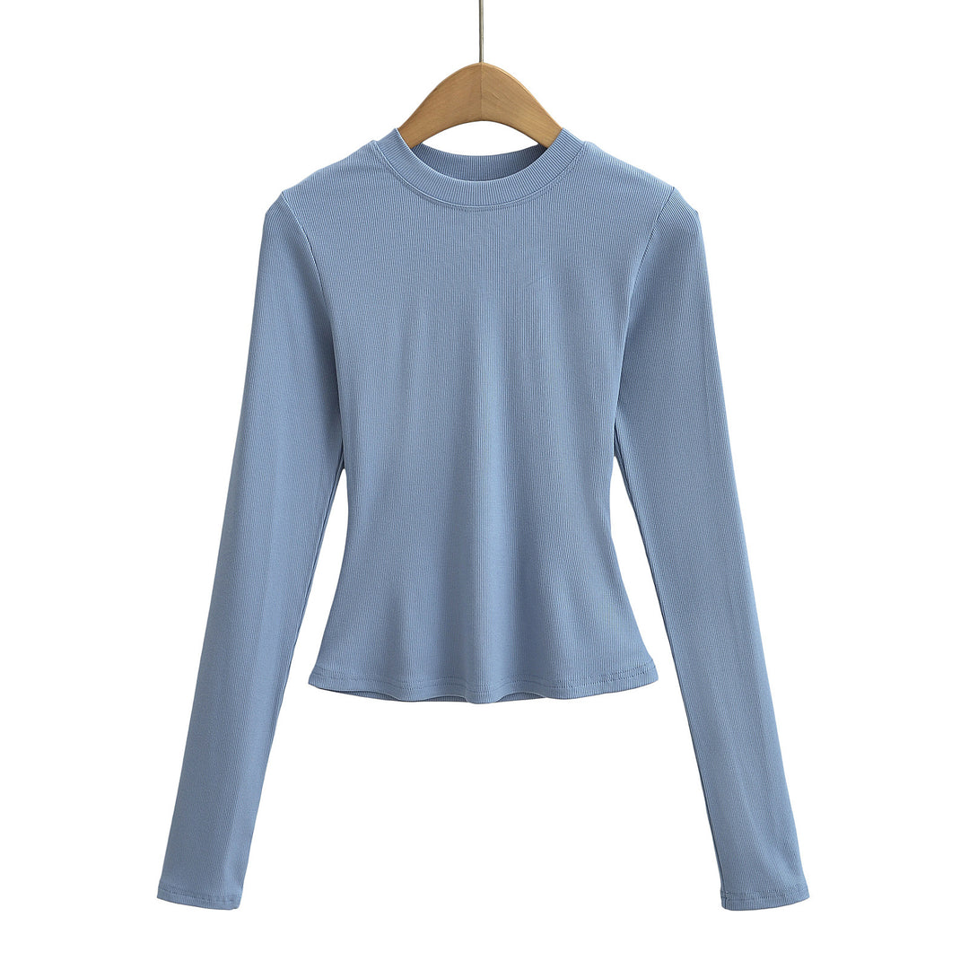 Dame Langærmet T-shirt med moderne snit og højkvalitetsmateriale Stilla