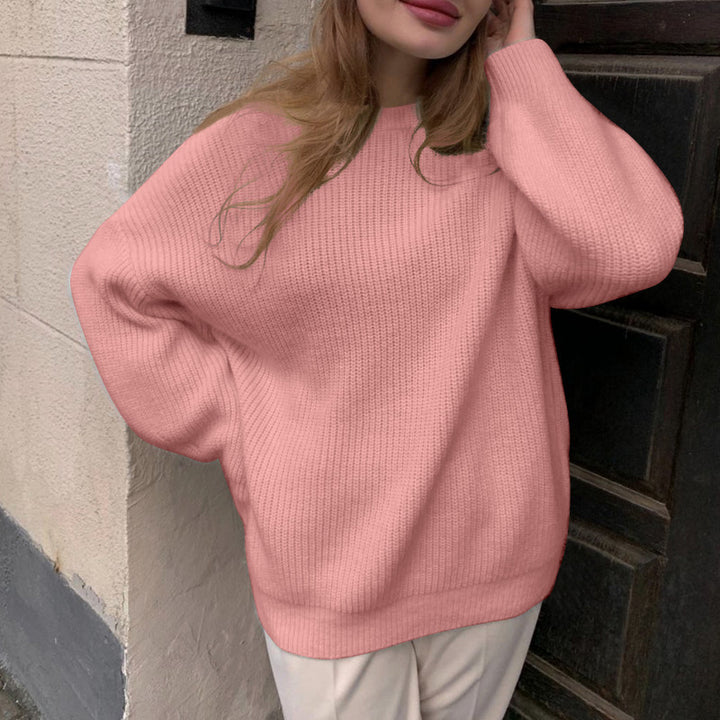 Dame Oversized Pullover i høj kvalitet strik Stilla