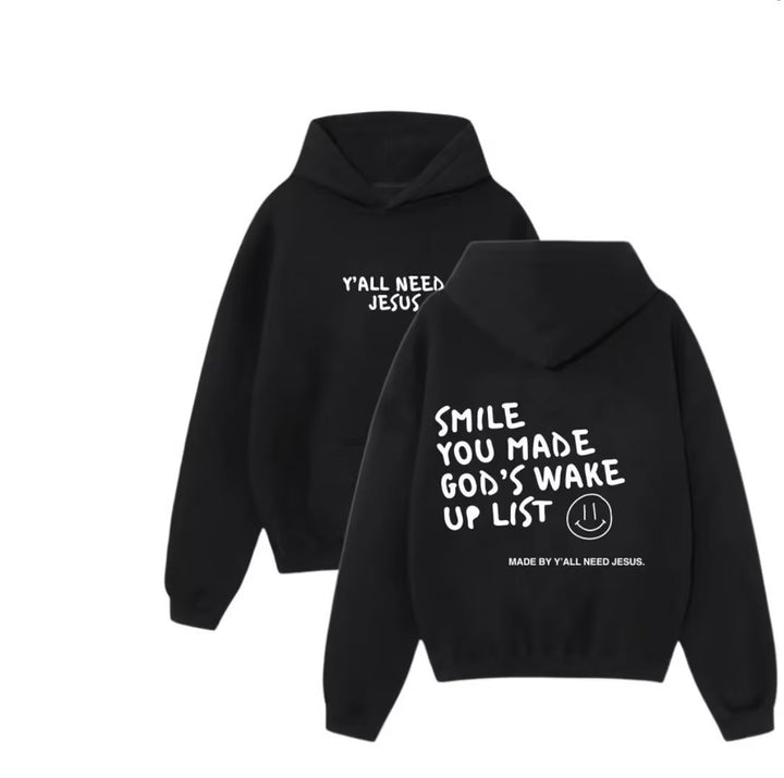 Women's hoodie sweatshirt with inspiring print and comfortable fit Skovae