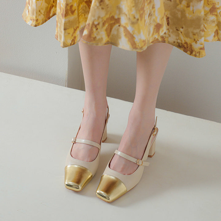 Femme Slingback Blokhælssko Stilla