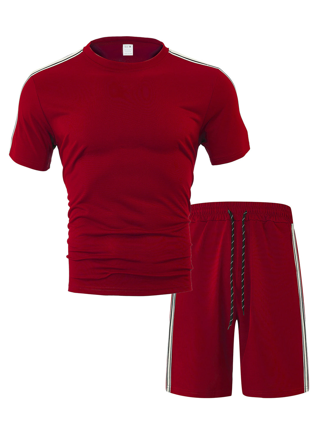 Herrer Sports T-Shirt og Shorts Sæt Stilla