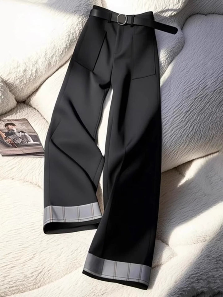 Kvinders stilfulde palazzo-bukser med elegant tapered talje Stilla