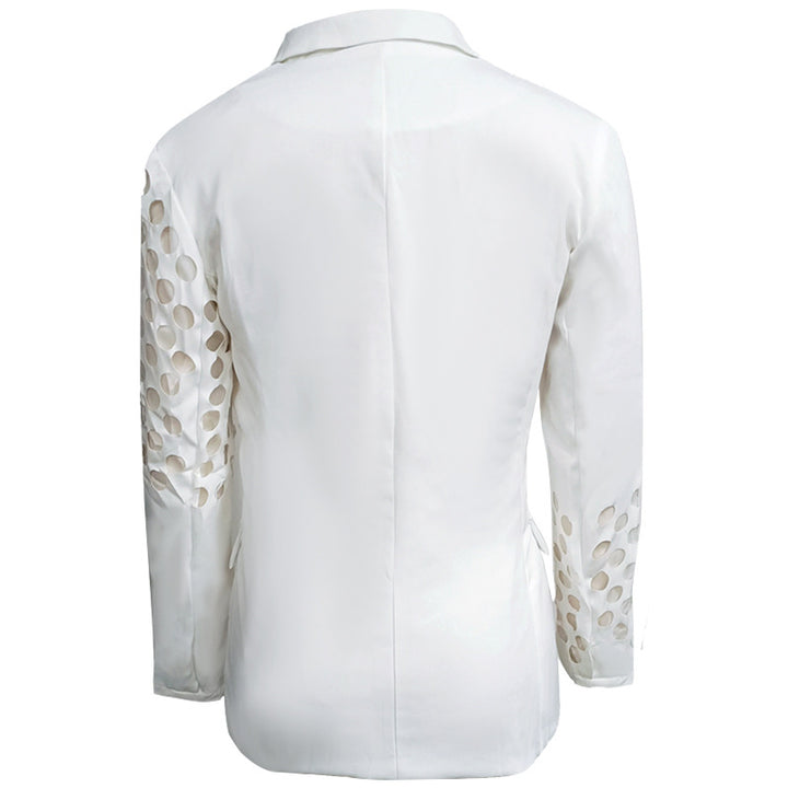 Damer Mode Oversized-blazer med cut-out-detaljer Stilla