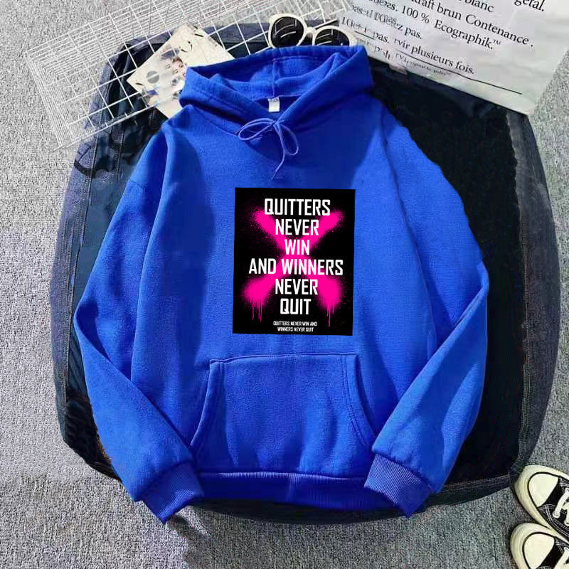 Dame hoodie med inspirerende motiv Skovae