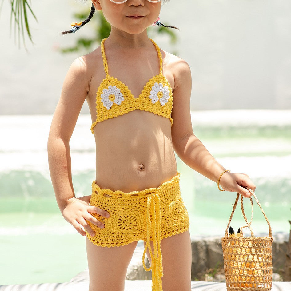 Dame Hæklet-Bikini-Sæt Stilla