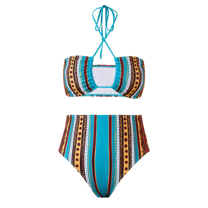 Dame Bikini-sæt med Maxikjole Stilla