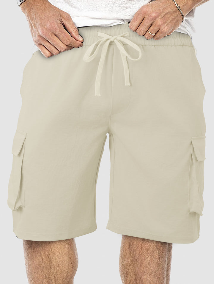 Herre Cargo Shorts med praktiske sidelommer og justerbar talje Stilla