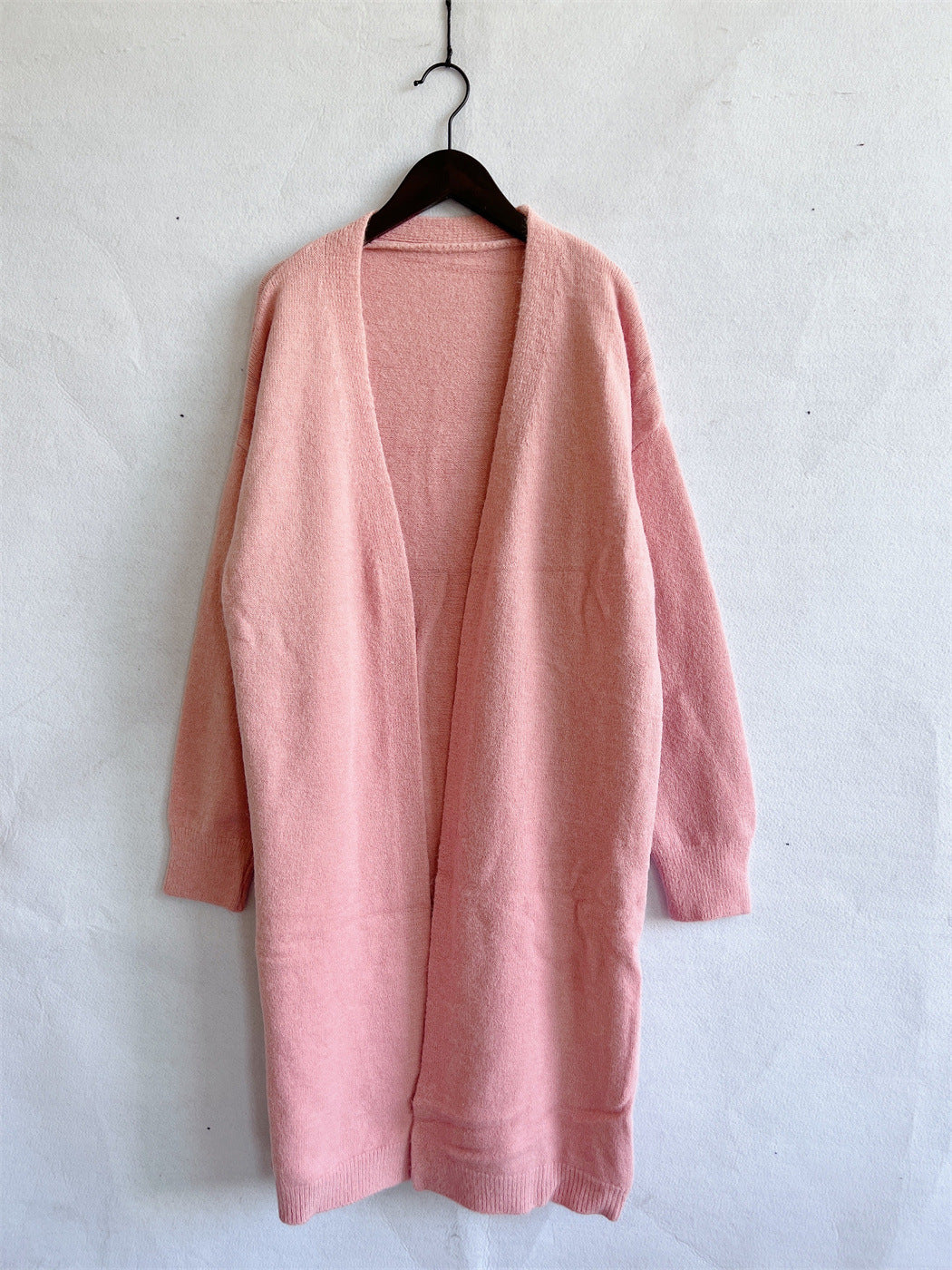 Kvindernes lange strikkede cardigan Stilla