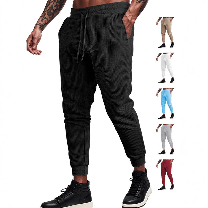 Herrer fritids-joggingbukser med åndbar struktur og justerbar talje Stilla