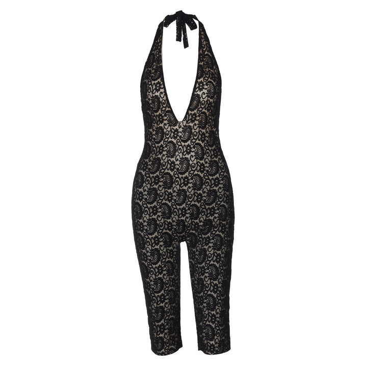Dame Elegant jumpsuit i fin blonder Skovae