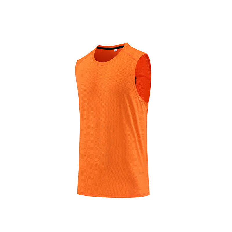 Herrer Sporty Tanktop med åndbar struktur Stilla