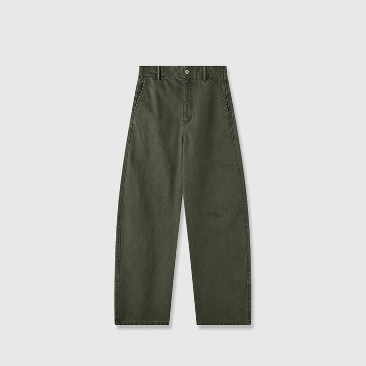 Kvindernes brede denimbukser med høj talje og komfortabel pasform Stilla