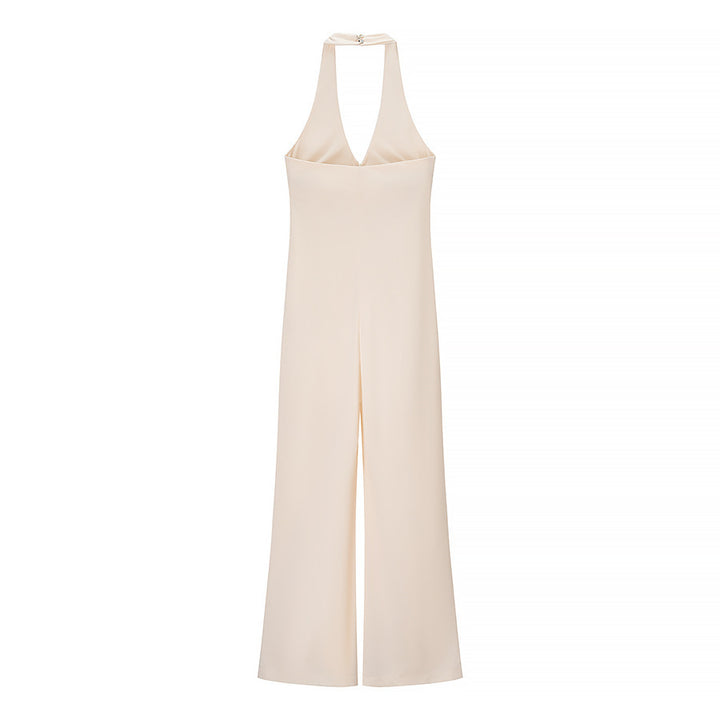 Femme Elegant Neckholder Jumpsuit Stilla