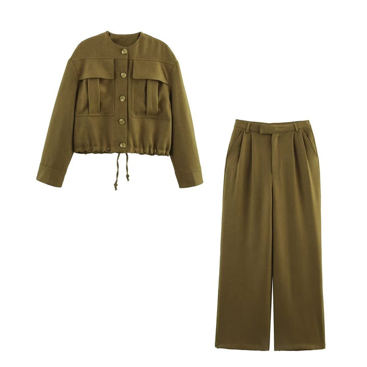 Femme Utility Crop Jakke Stilla