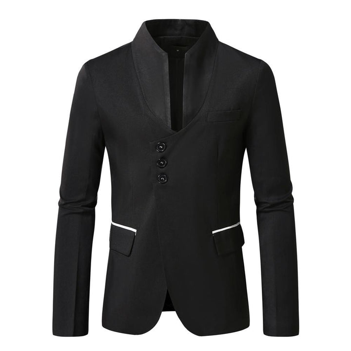 Damer Moderne Tætsiddende Blazer med Unikt Knapdesign Stilla