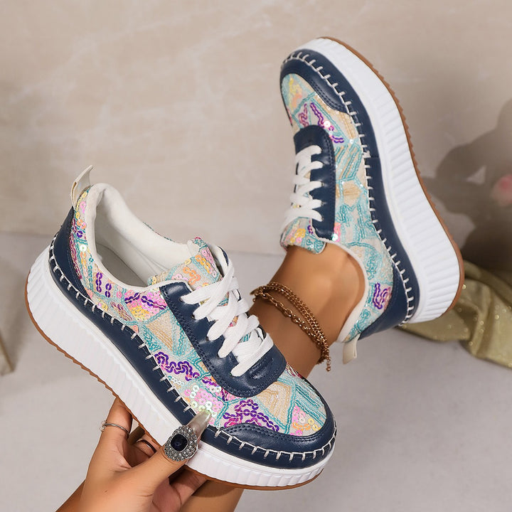 Dame sneakers i moderne design Stilla