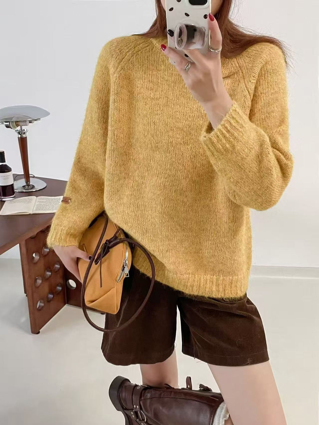 Kvinders bløde strikket sweater med en afslappet pasform Stilla