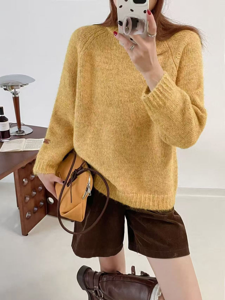 Kvinders bløde strikket sweater med en afslappet pasform Stilla