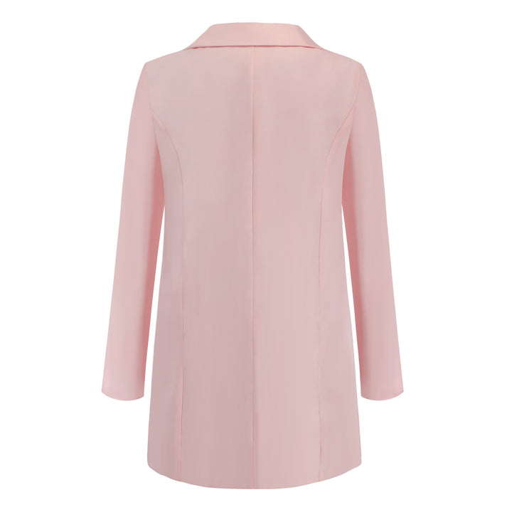 Dame Elegant Blazer med struktureret stof og praktiske lommer Stilla