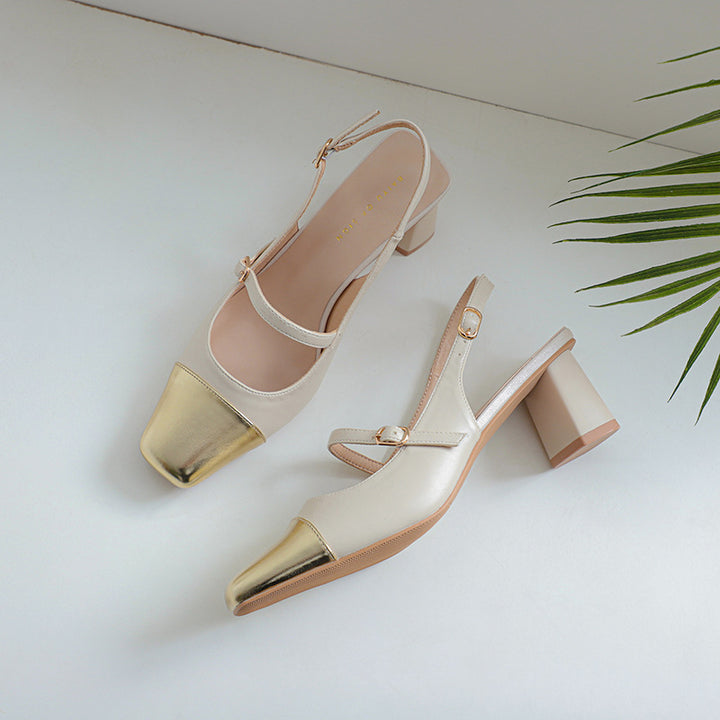 Femme Slingback Blokhælssko Stilla