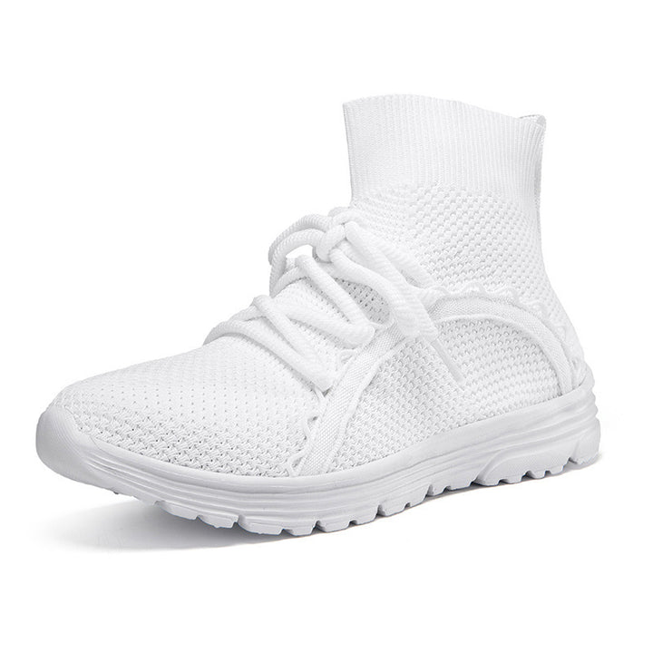 Herrer High-Top Åndbare Strikkesneakers Stilla