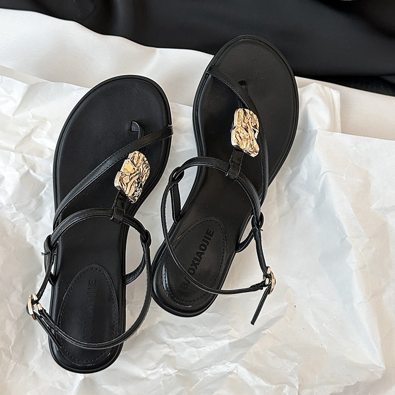 Femme Elegante Strappy Blokhælsandaler Stilla