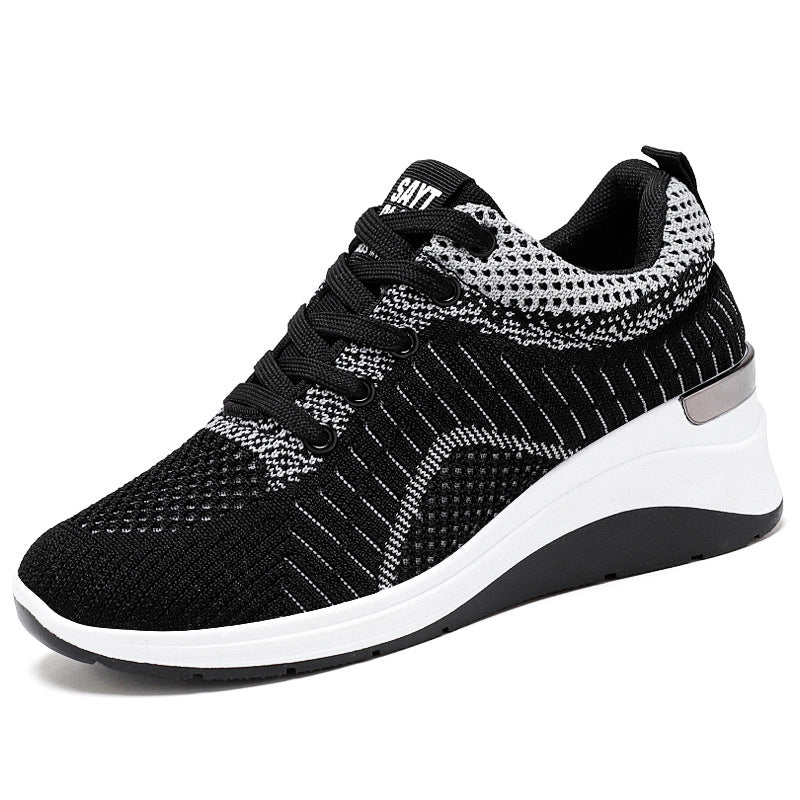 Femme Højtydende Strik-Løbesneaker Stilla