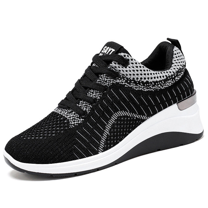 Femme Højtydende Strik-Løbesneaker Stilla