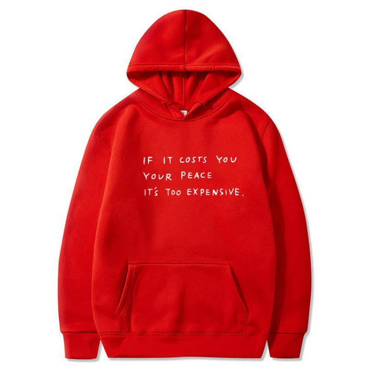 Kvinders hoodie med inspirerende citat og komfortabel pasform Skovae