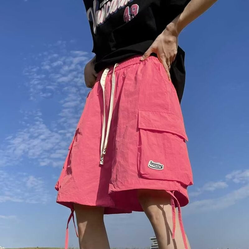 Herre casual Cargo-shorts med praktisk snit og sidelommer Stilla